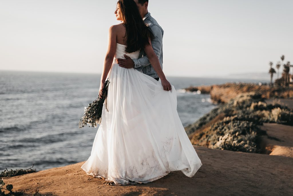 San Diego Sunset Cliffs California Engagement Session Mariah Oldacre Wedding Photographer