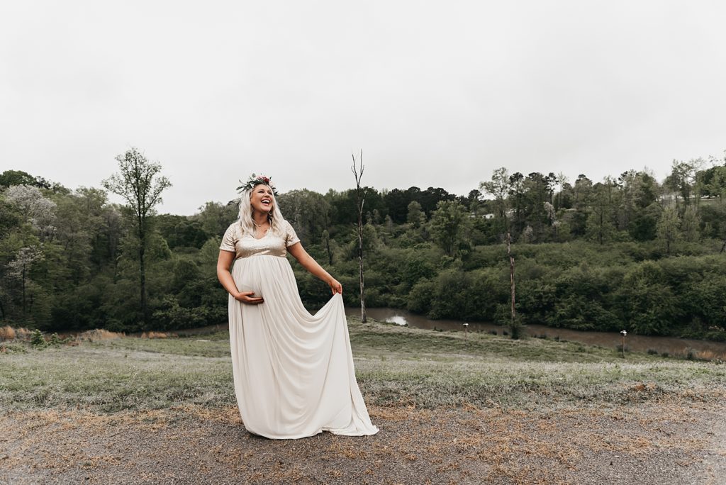Cullman Camp Meadowbrook Maternity Session Wedding Photographer Mariah Oldacre