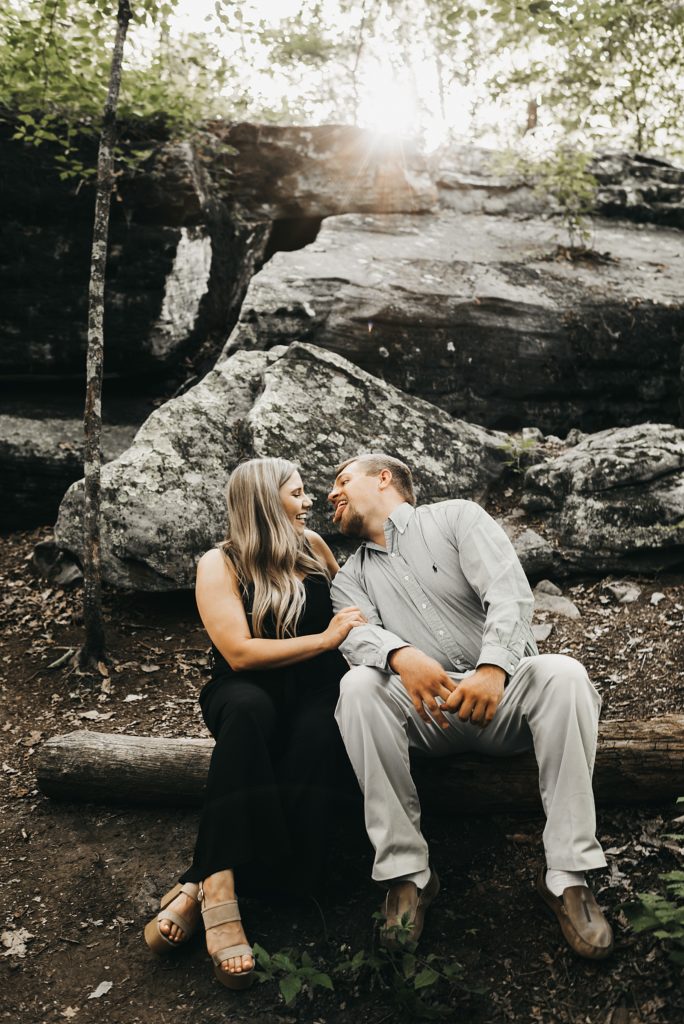 Rainbow Mountain Engagement Session - Shelby + Dylan
