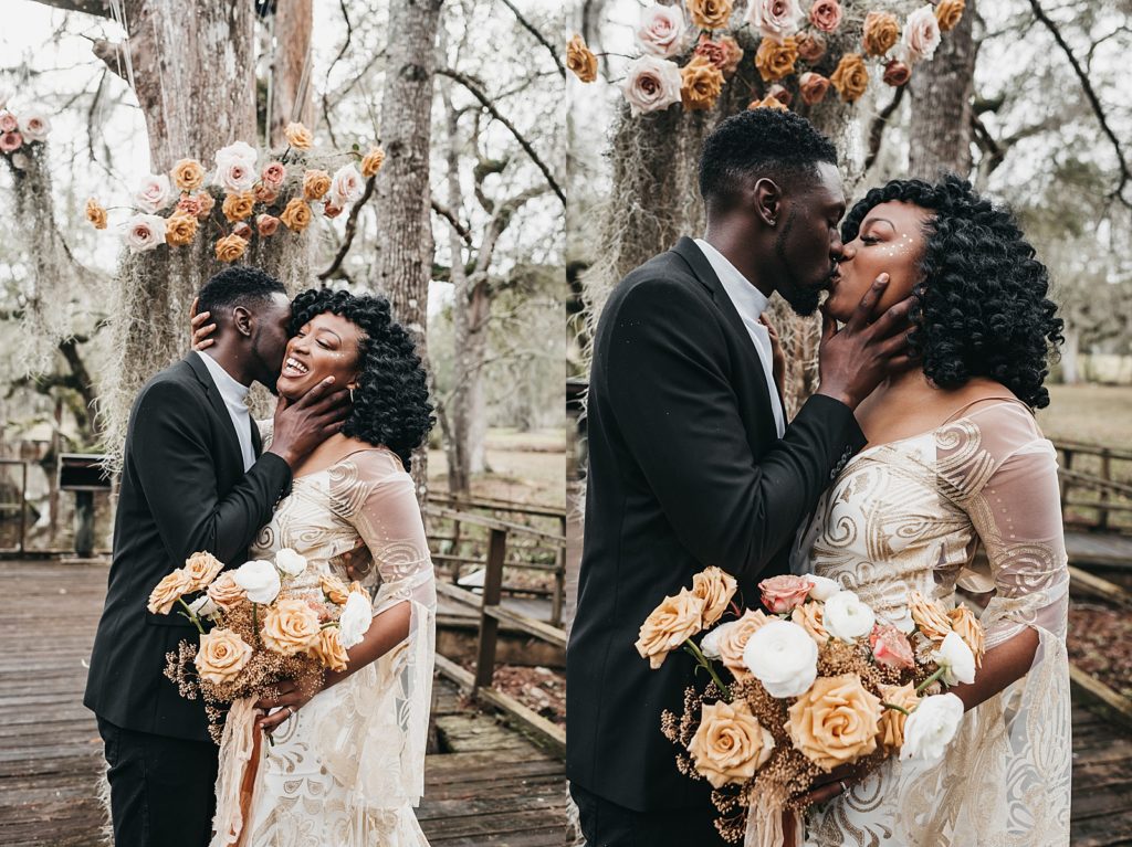 New Orleans Backyard Styled Wedding Going Places Workshop Mariah Oldacre