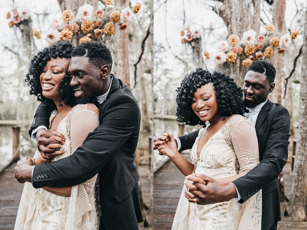New Orleans Backyard Styled Wedding Going Places Workshop Mariah Oldacre